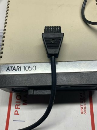 Vintage Atari 1050 Floppy Disk Drive