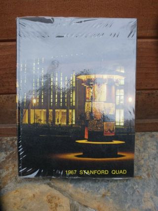 Vintage 1967 Stanford University Quad Yearbook