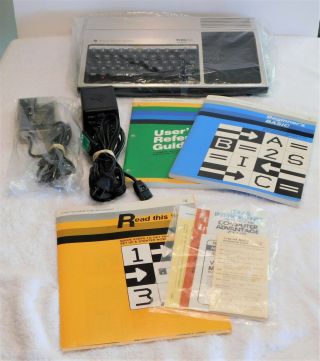 Vintage Texas Instruments TI - 99/4A Home Computer w/6 Cartridge Games & Manuals 3