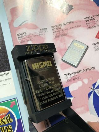Nismo Old Logo Zippo Lighter Rare Vintage Jdm Hks Skyline Gtr R32 R33 Apparel