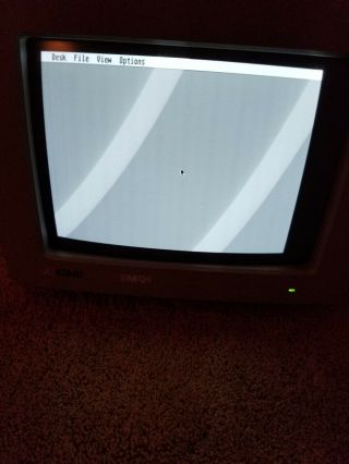 Atari Sm124 Computer Monitor