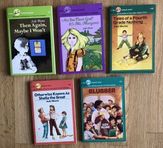 Vintage Judy Blume 5 Books Box Set