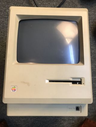 Vintage Apple Macintosh 512k M0001 W Computer -