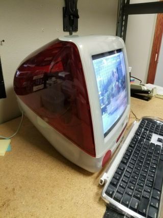Vintage Apple iMAC Computer with Keyboard and Mouse 2
