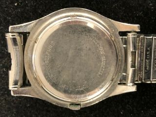 Men ' s Croton Nivada Grenchen Aquamatic Self Winding Silver Tone Watch 3