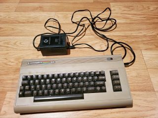 Vintage Commodore 64 Computer & Power Supply 2