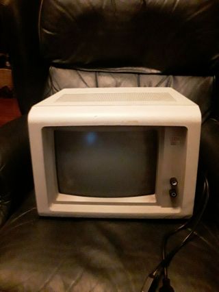 Vintage Ibm 5151 Computer Monitor Personal Display Pc