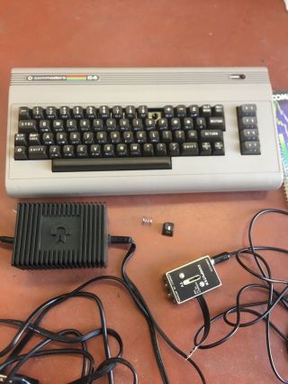 Vintage Commodore 64 Personal Computer With Box 2