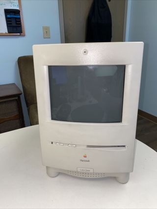 Vintage Macintosh Color Classic Computer (parts) Description.