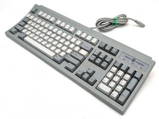 Vintage Silicon Graphics Sgi Granite Keyboard 062 - 0002 - 001 Rt6856t Ps/2