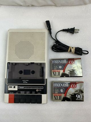 Vintage Tandy Computer Cassette Recorder Ccr - 81 Model 26 - 1208a Radio Shack