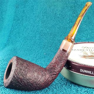 Unsmoked Grant Batson Canted Dublin Freehand American Artisan Pipe W/ Sleeve