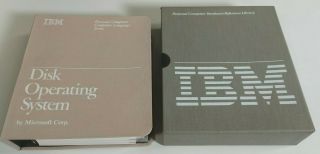 Vintage IBM DOS 2.  10 Hardware Reference Library & Software Discs 2