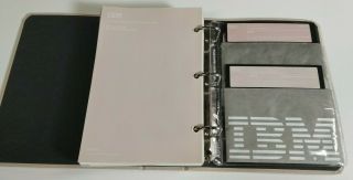 Vintage IBM DOS 2.  10 Hardware Reference Library & Software Discs 3