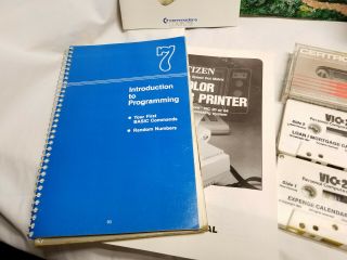 Commodore VIC 20 Personal Computer Accessories and Box (No Computer) 2