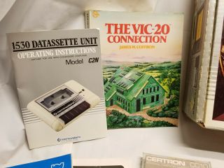 Commodore VIC 20 Personal Computer Accessories and Box (No Computer) 3