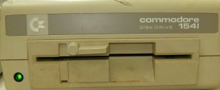 Commodore 64 Computer w/ 1541 Disk Drive N.  L.  Q.  18 - II Printer 21 Floppies 2