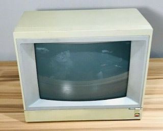 Vintage Applecolor Composite Monitor Iie - - Power Many Available