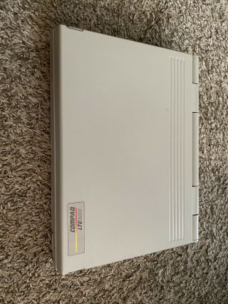 Vintage COMPAQ LTE 286 LAPTOP With Carrying Bag 2
