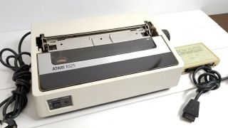 Atari Computer 1025 Dot Matrix Printer,  Axiom At - 846 Interface