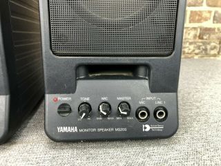 Yamaha MS20S 35 Watt Powered Monitor Computer Speakers 2