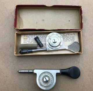 2,  Vintage L.  S.  Starrett No.  104 High Speed Indicators For Counting Rpms