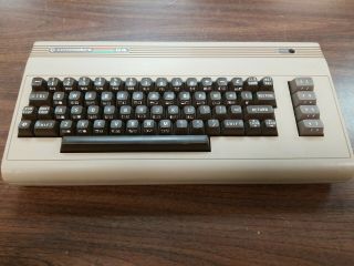 Vintage Commodore 64 Keyboard No Power Supply