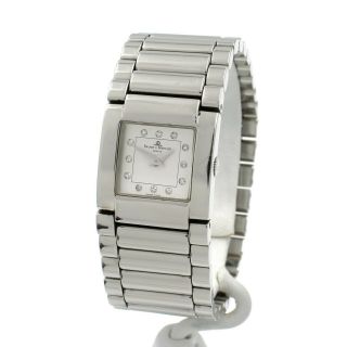 Baume & Mercier Catwalk Mv045219 Stainless Steel Diamond Watch W Box Runs 10462