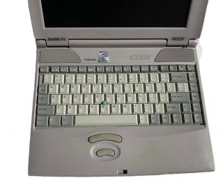 Vintage Toshiba Satellite Pro 445cdt Laptop.  Retrogaming Tft Screen.  Yamaha Opl3