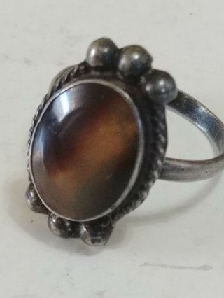 Vintage Mexico Sterling Silver Ring Size 6 1/2