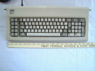 Vintage Ibm Personal Pc Computer Keyboard Rare 18 Inches & 6 Pounds