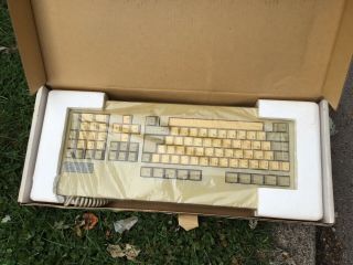 Vintage Unitek K - 155 Clicky Keyboard With Box