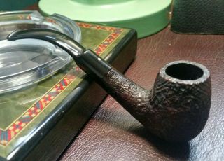 1985 Dunhill Shell Briar 3202 Bent Apple Group 3 Estate Pipe Pipa Pfeife 2
