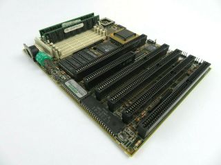 Vintage AMD 386DX - 40 Motherboard 95C - 0042 w/ 32MB RAM 2