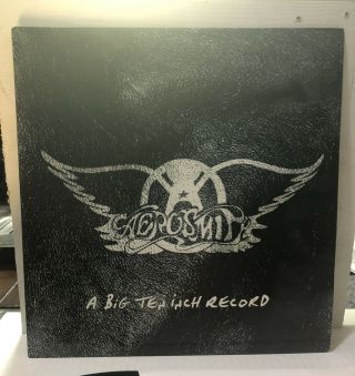 Aerosmith - A Big Ten Inch Record (10 " Vinyl Ep/lp) Promo - Rare - Vtg