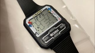 Omni Game Watch Chompers Rare Vintage Before Pac Man