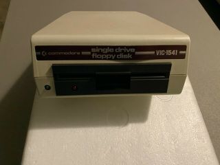 Commodore Computer 1541 Single Floppy Disk Drive W/ Box -