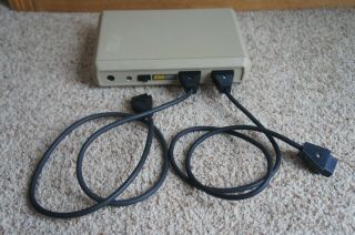 Rare Vtg Atari 850 Interface Module W/ Cables