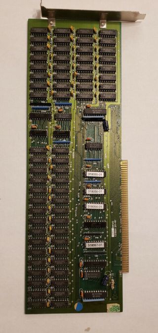 Vintage Desktop Commodore Amiga A25000 A2052 2mb Memory Card 2mb Ram