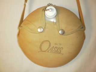 Vintage Oasis 1 1/2 Quart Canteen Cover W/adjustable Strap