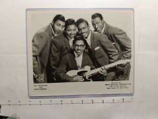 Vintage Doo Wop Group Picture Of The Moonglows And Moonlighters
