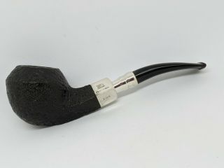 Dunhill - 3108 Bent Rhodesian With Silver Army Mount