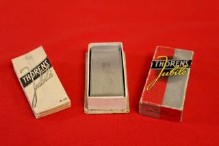 Vintage " Thorens Jubile " Petrol Wick Lighter - Made In Switzerland 1947