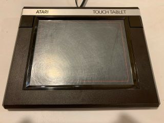 Atari Cx77 Touch Tablet With Pen And Atariartist Cartridge