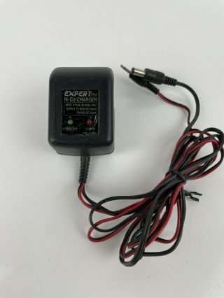 Vintage Expert Fm Radio Control Rc Ni - Cd Battery Charger Power Adapter 4.  8vdc