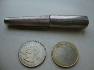 Vintage Art Deco Sterling Silver BECK Striker Pocket Cigarette LIGHTER Petrol 5