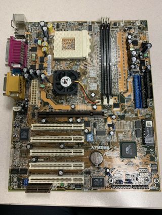 Asus A7m266 Socket A 462 Amd Motherboard Agp Pro And