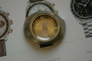 Omega Memomatic 166.  071 40mm Date Automatic Alarm CASE 6