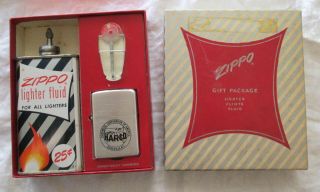 Vintage Zippo Lighter 2517191 5 Barrel Gift Package Harco 1957 Nib