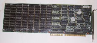 Advanced Logic 16 Bit Isa Ram Expansion Board (72) 256k X 1 Fpm 16 Pin Dip Chips